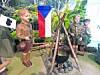 Figurky představují jeden z poslední skautských táborů v Československu v roce 1938.