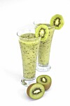 Smoothie z kiwi a banánu