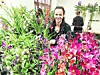 Spoluautorka expozice orchidejí v Jihočeském muzeu Markéta Aubrechtová.