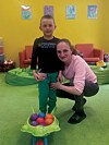 Bořek s maminkou Lenkou