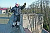 Mistr kominík by komín měl zkontrolovat jednou ročně.
