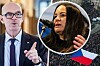 Ministr kultury Oto Klempíř zve na schůzku na ministerstvu umělce, kteří vystoupili na Staroměstském náměstí. Vpravo Jitka Čvančarová