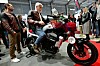 Prezident Petr Pavel na Mezinárodním veletrhu motocyklů, čtyřkolek, příslušenství a oblečení Motosalon v Brně.